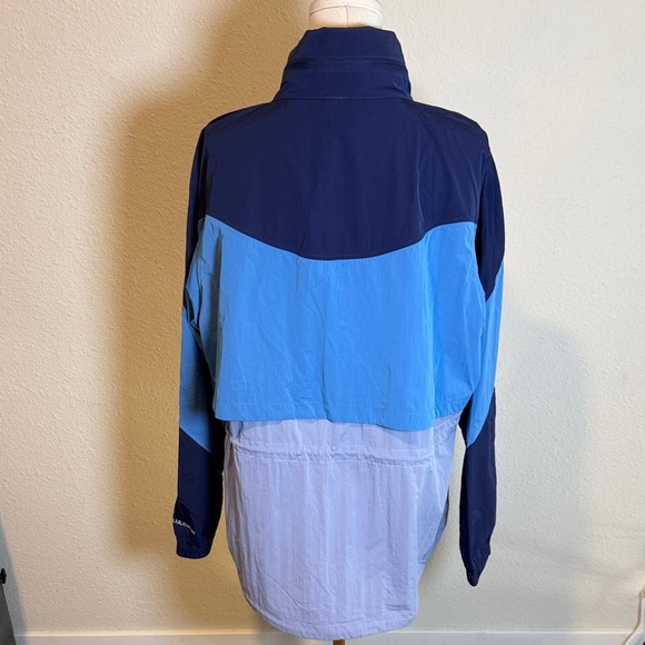 NWOT Lululemon Evergreen Anorak Jacket Night Sea/Blue Nile/Lavender size 14 - Picture 7 of 16